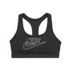 Спортивный бюстгальтер без рукавов с логотипом и круглым вырезом, женское нижнее белье, черный FB4081-010