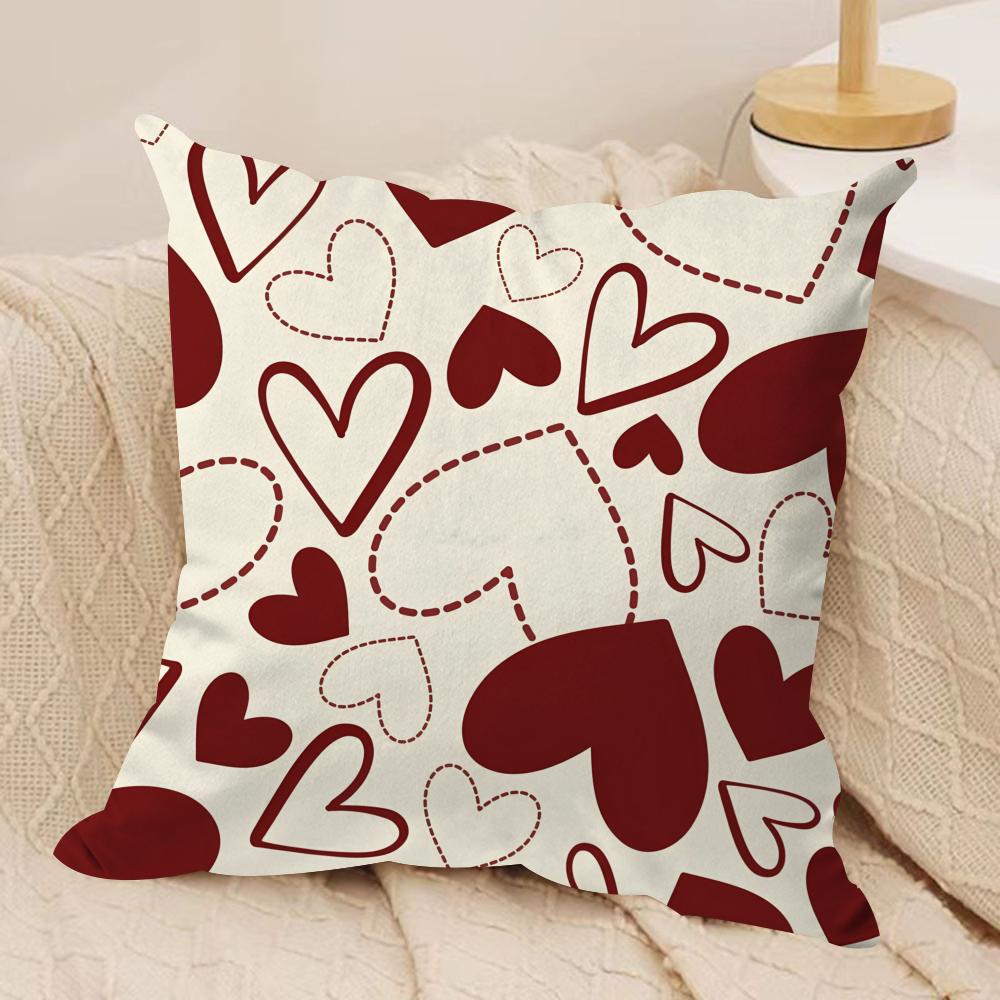 Gift for Lover Cushion Cover Pillowcase Ultra Soft Skin Friendly Fabric Cloud Like Comfort  Concealed Zipper