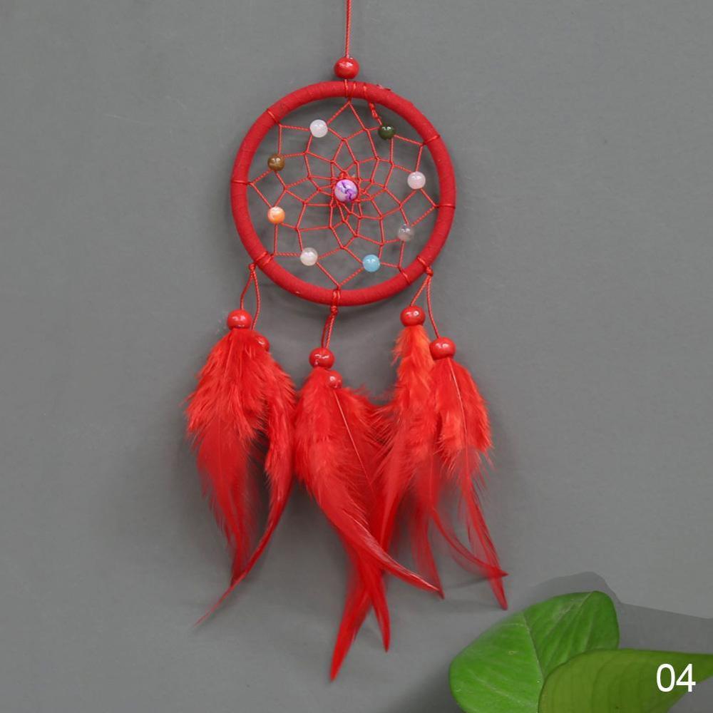 Hanging Drop Feathers Dream Catcher Hangings Fresh Ornaments Car Gifts Simple Creative Vintage Home Decorations Bedroom Decor