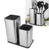 Thickened Utensil Bucket Rustless Steel Storage Tube Storage Holder  Spoon Storage