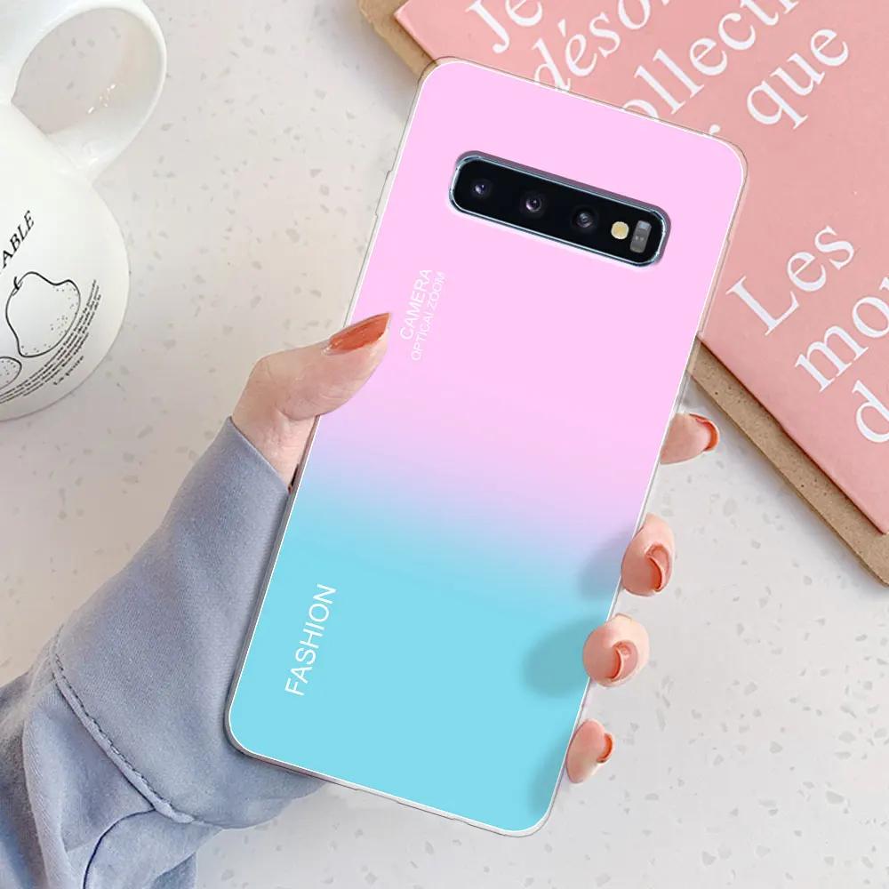 Для Samsung Galaxy S10 5G Чехол S10 Plus Чехол Прозрачные Мягкие Силиконовые Чехлы Для Телефона Fundas Для Samsung S10 Lite S10E S 10 Чехол Coque