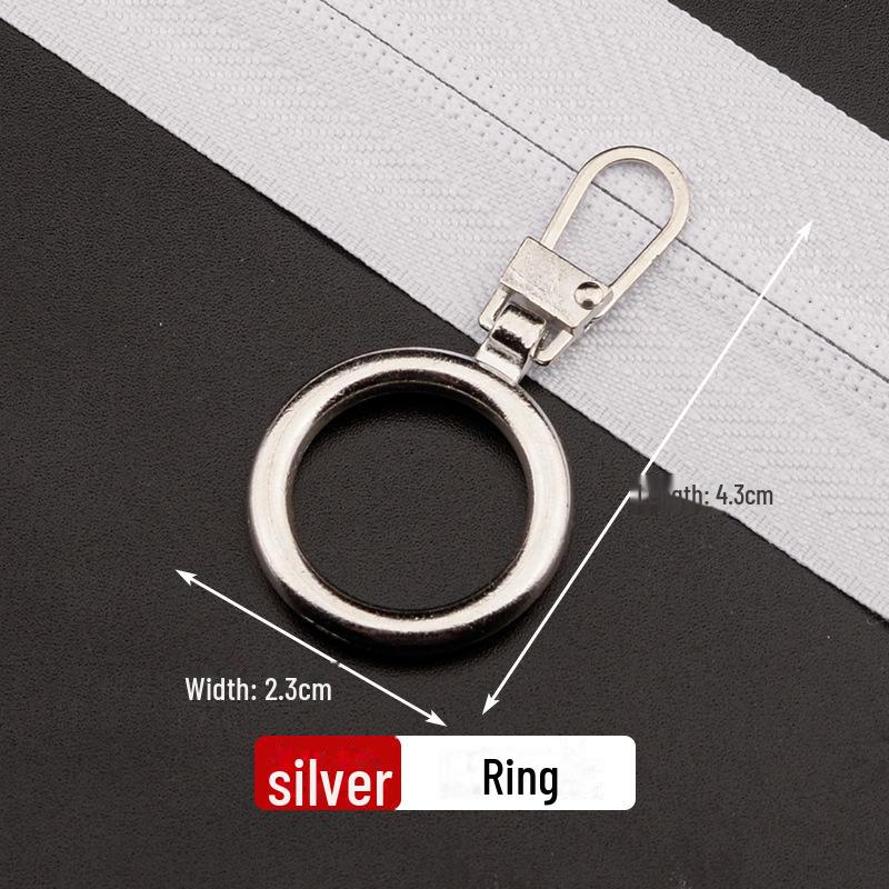 Замена металлического съемника молнии для сумок и одежды без инструментов