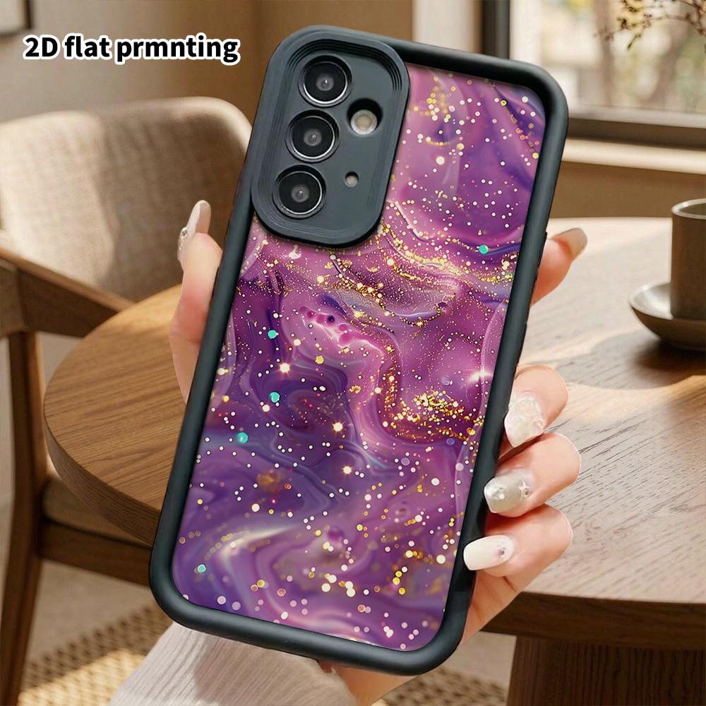 Чехол для телефона: 2D плотный защитный чехол со слоями для Samsung Galaxy A34 A35 M05 M06 S20 S22 S21 FE Plus 5G, с узором «Звездная пыль», Рождественский и Хэллоуинский подарок