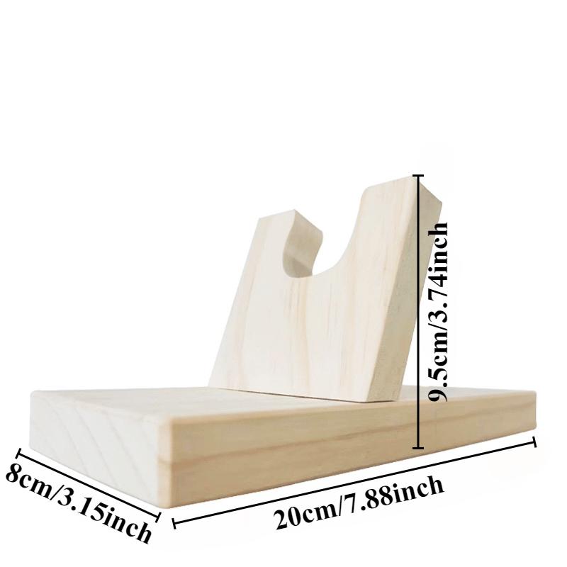 Рама для клеевого пистолета из массива дерева Рама для фиксации клеевого пистолета из массива дерева Портативный инструмент-подставка Подставка Деревянная основа