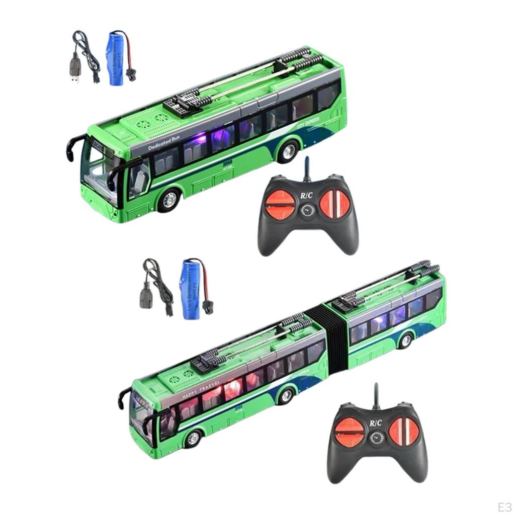 Радиоуправляемый автобус с электронными транспортными средствами для детей 3, 4, 5, 6 лет, подарок
