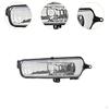 Left Side Fog Lamp 1856091 Spare Parts Simple Installation with Clear Lens Automotive Accessories