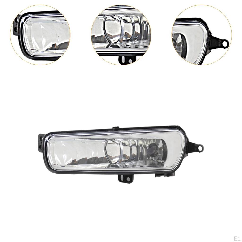 Left Side Fog Lamp 1856091 Spare Parts Simple Installation with Clear Lens Automotive Accessories
