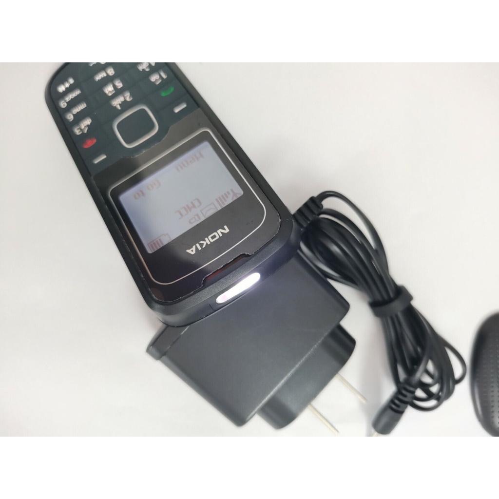Восстановленный Nokia 1202 Оригинальный Разблокированный 2G GSM 900/1800 Фонарик Клавиатура Мобильный Телефон