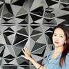 Waterproof Wall Panel Decorative Wall Paper 3D Wall Panel Mold Wallpaper  Restaurant