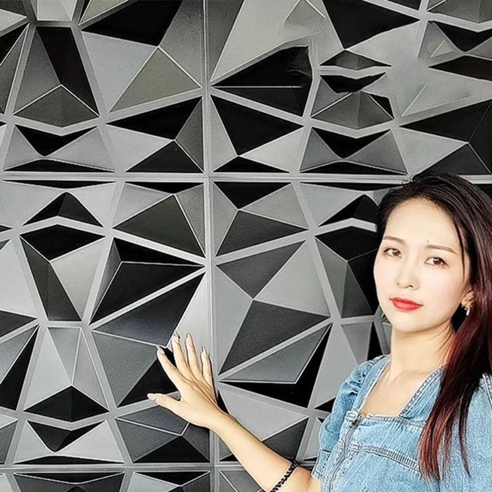 Waterproof Wall Panel Decorative Wall Paper 3D Wall Panel Mold Wallpaper Restaurant