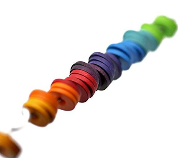 Игрушки Обучающие игрушки Спиральное повторяющееся движение Наука Визуальная игрушка 52 см Радуга Радужная спираль Grimm's