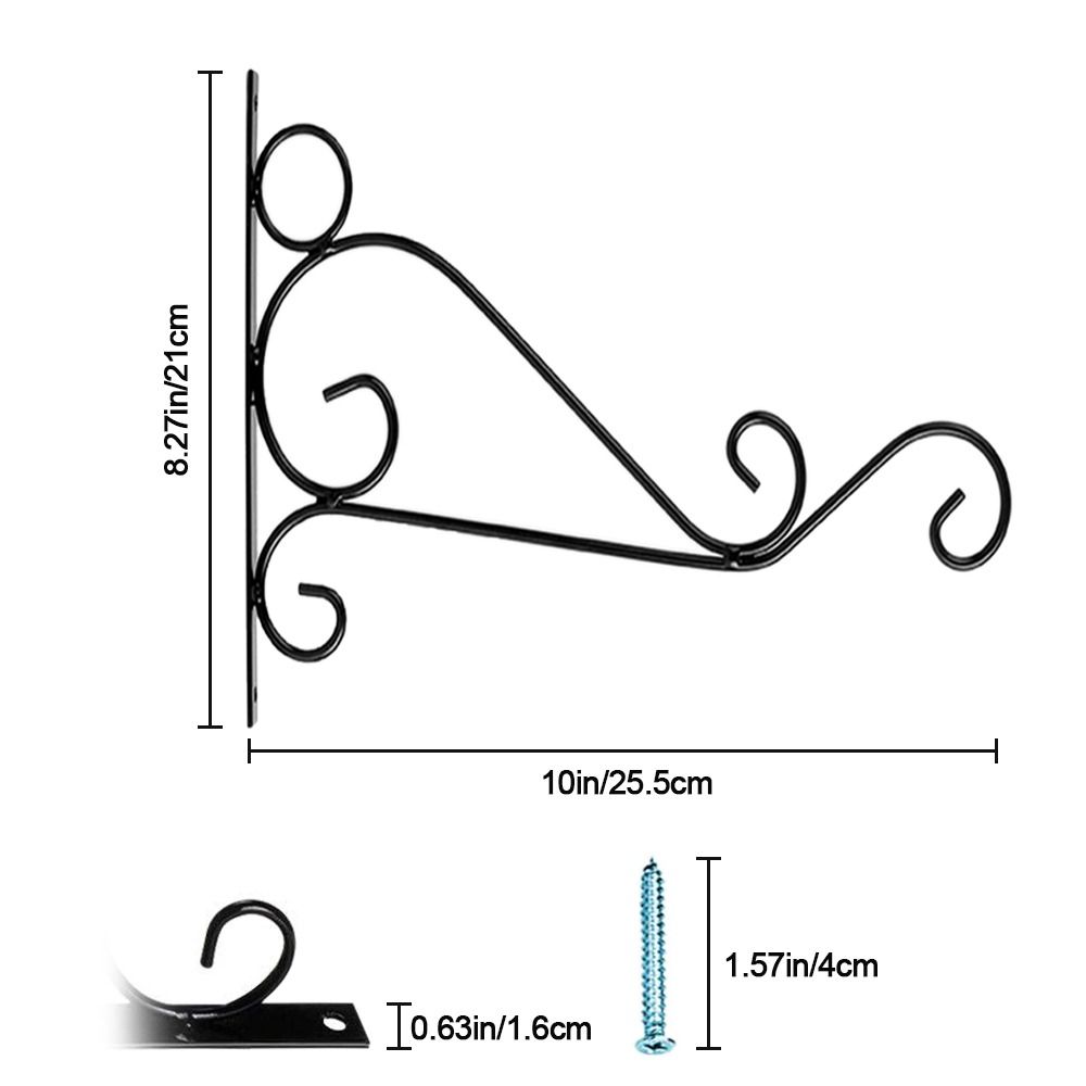 Европейский стиль газонные цветочные горшки крючки для растений кронштейн для фонарей вешалка для горшков для растений кронштейн