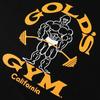 Базовая футболка GOLD'S GYM 80-х (G5190 Восьмидесятые) Черный/XL, для тренировок и использования в спортзале