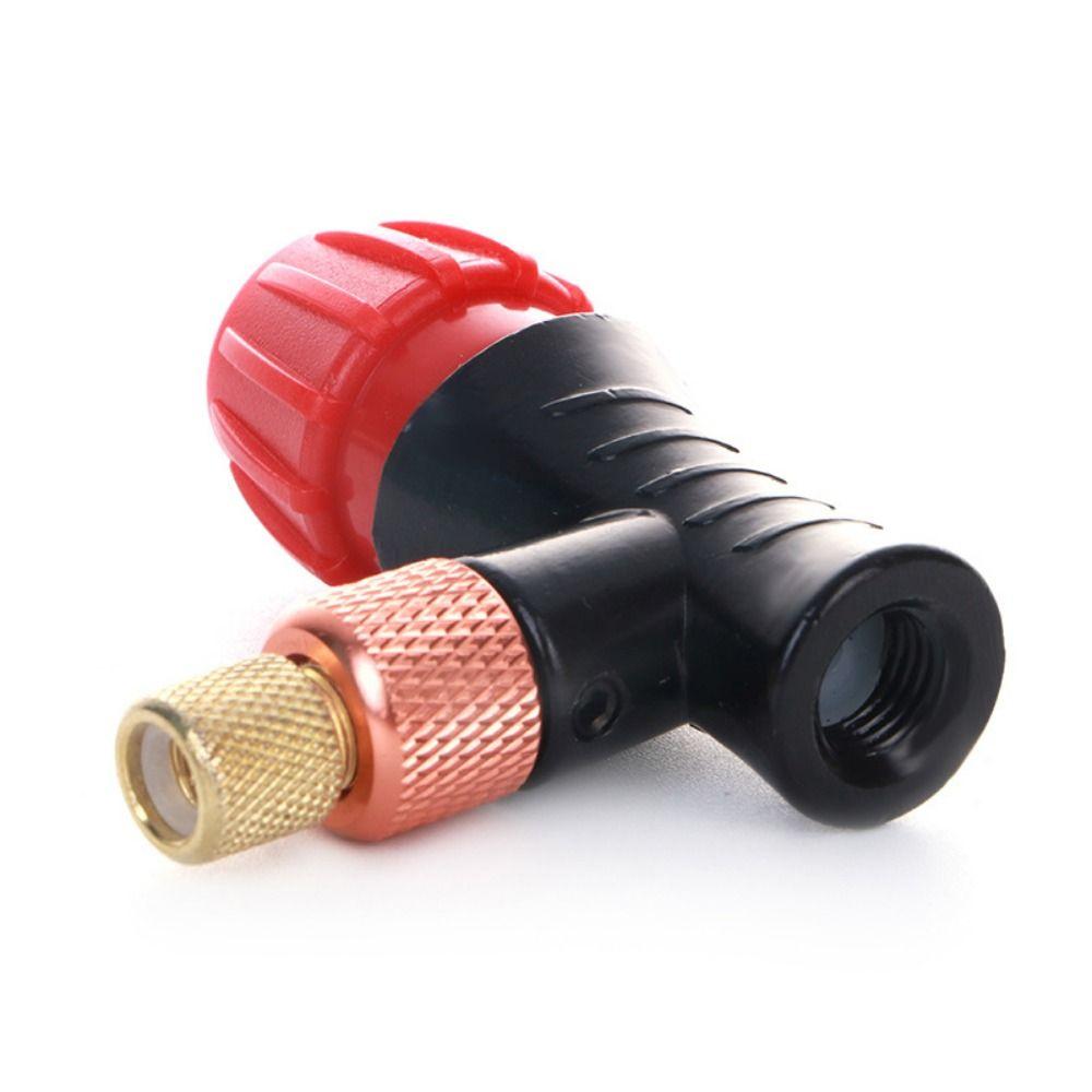 16g CO2 Cartridge Air Pump Valve Cycling MTB Road Bike Tire Inflator Adapter  Presta Schrader