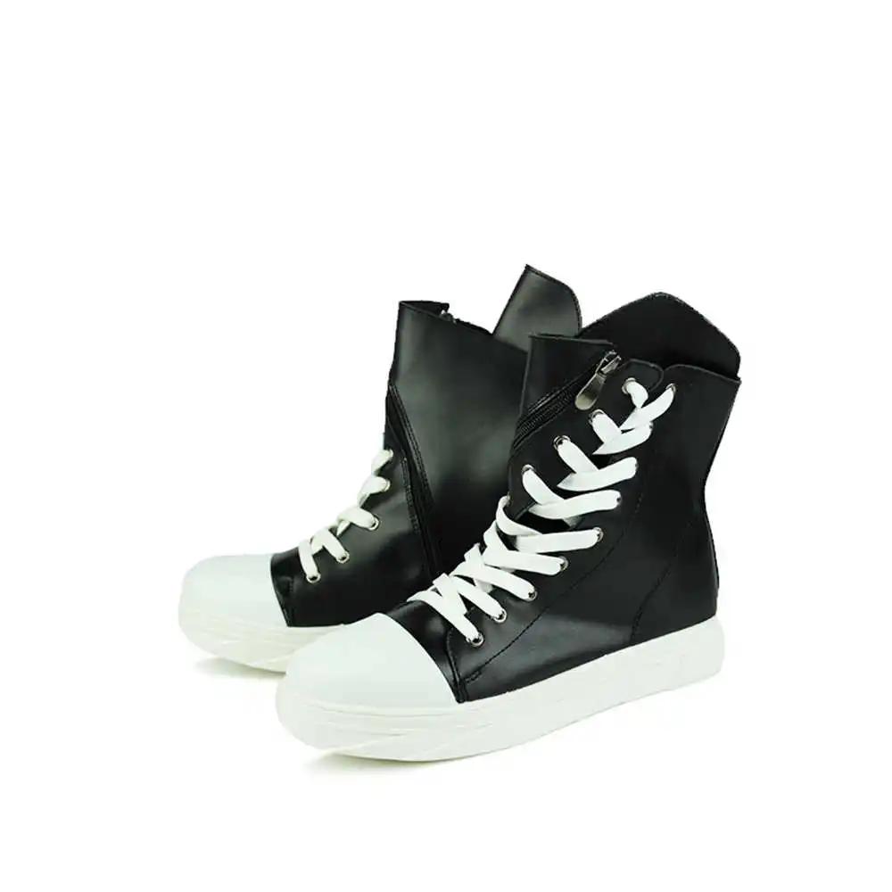 Fashion High-cut White Color Sneakers Casual Men's Teniis Hot Shoes Sports Sneakersy Resale Low Prices Fashion-man Style Special