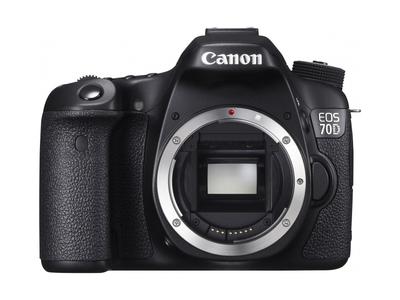 [Восстановленная] Цифровая зеркальная камера Canon EOS70D, Черный корпус (обновленный)