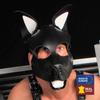 Genuine Leather Mask PUPPY White