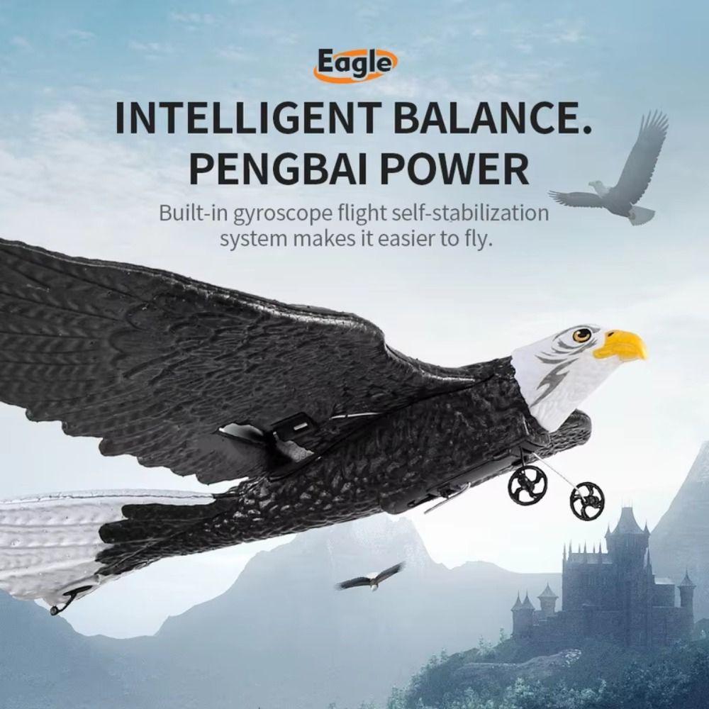 Rechargeable Eagle RC Flying Toys EPP Foam Remote Control Foam Fighter Kids Toddlers Children