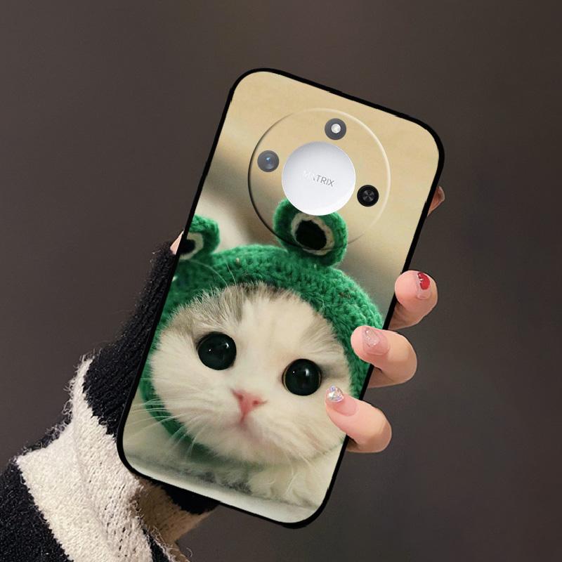 Luxury Cartoon Case For Honor X60 Soft TPU Silicone Phone Back Cover For Huawei Honor X60 BRC-AN00 Shockproof Bumper Phone Bags