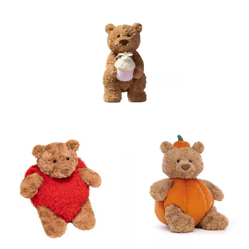 Jc Barcelona Bear Plush Toy With Super Soft Short Pile For Kids And Giftgiving