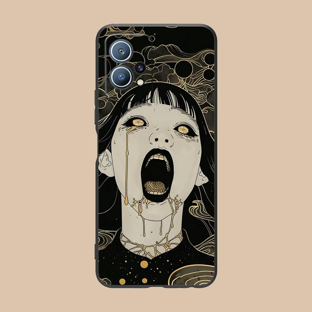 Чехол для мобильного телефона в стиле Террор Готика для Huawei P60 P50 P40 P30 P20 P10 P9 P8 Pro Lite Plus Красочная Печать Чехол Чехол Красивый