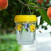 2 Pack Solar Wasp Traps Outdoor Hanging Flying Insect Fly Wasp Mosquito Hornets Killer Catcher Bait Trap NO CHEMICAL