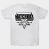 Мужская черная футболка с принтом Matchbox 20 Черная Термотрансферный принт без выреза Хлопковая футболка