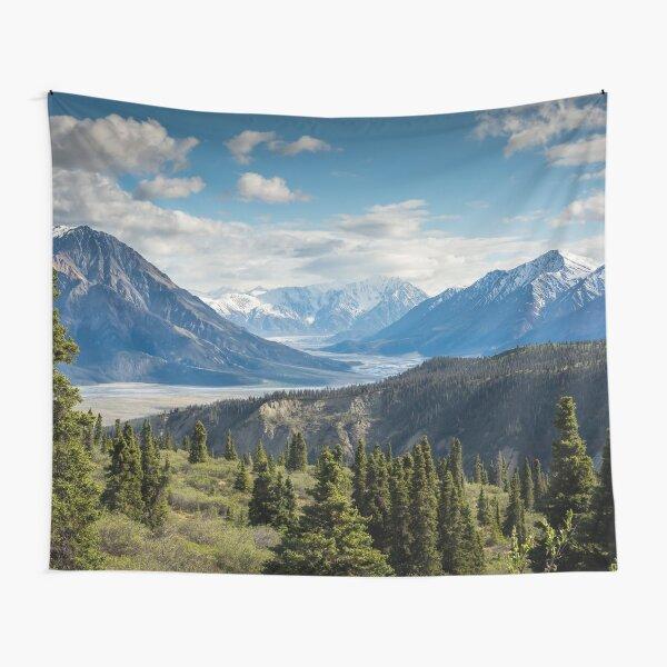 Mountain River Scenery Tapestry Wall Hanging Art Wall Blanket Home Decor Aesthetic Room Decor Tapestry for Living Room Bedroom