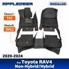 Car Floor Mats For Toyota RAV4 Hybrid/Non-Hybrid     2024 Custom Foot Pads  Carpet Cover Interior Accessories