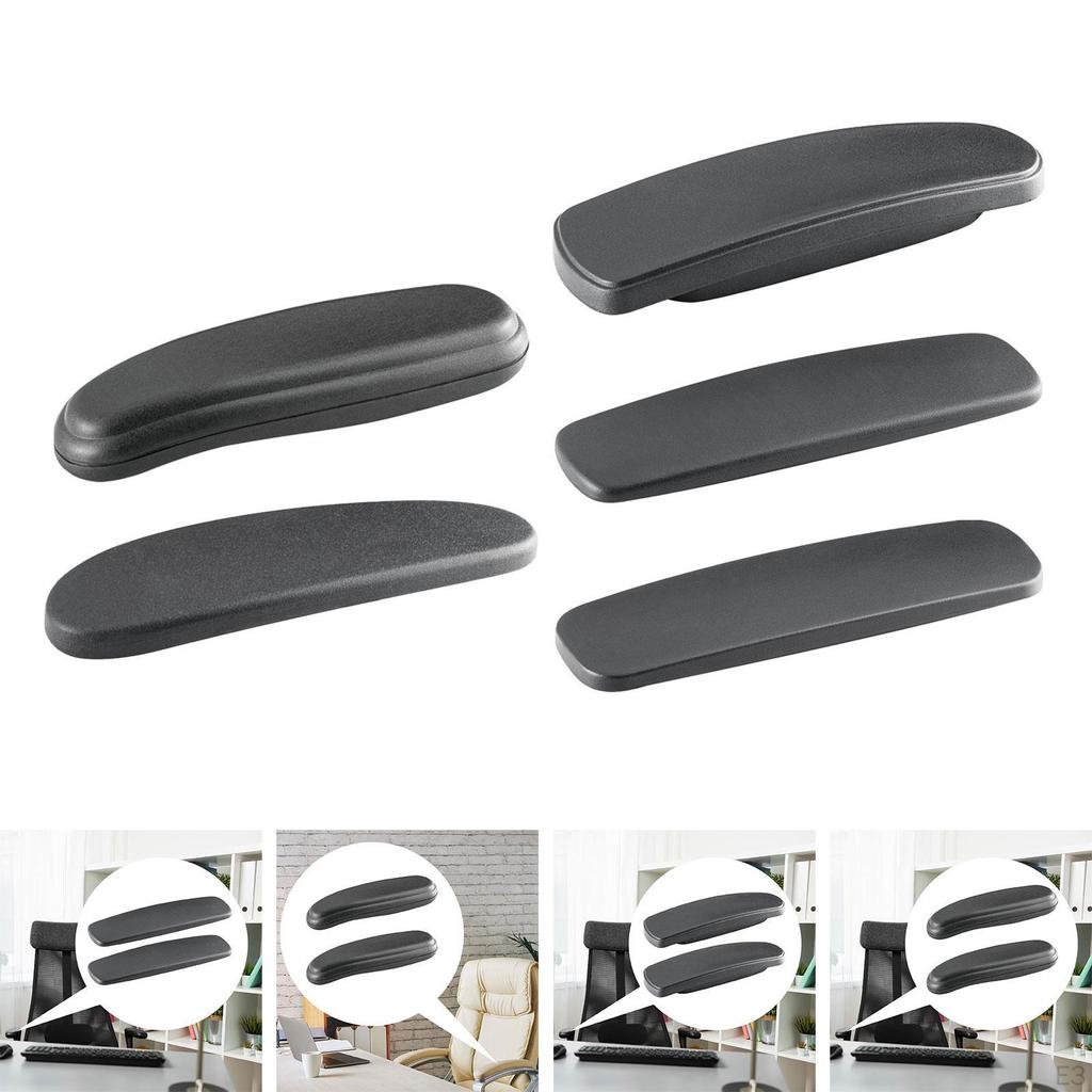2 шт. чехол для подлокотника, чехол для игрового стула, поддержка локтя стола, офис из искусственной кожи для