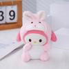 Cartoon Transformation Baby Rabbit Plush Doll Keychain Pendant Gift Doll Plush Toy
