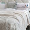 Waffle Weave Blanket, 100% Vintage Washed Cotton Lightweight Breathable Bed Blankets, Soft Blanket For Bed Couch Sofa All Season