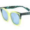 Borregls Matte Acetate Multicolour Polarized Sunglasses UV400 Men Brand Designer Big Oversize Square Sun Glasses Women 19347T