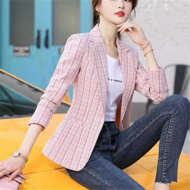 Модный пиджак, короткие пальто для женщин, верхняя одежда, костюмы, верхние офисные женские тонкие пальто, женская одежда с карманами, куртка, тонкие пальто