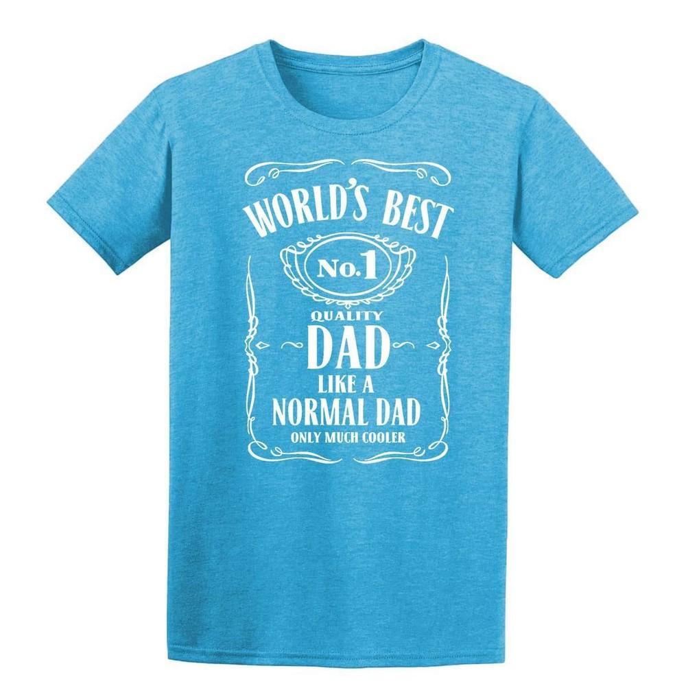 Worlds Best Dad No1 Unisexs Tshirt Gift For Dad Fathers Day Present Tshirt Top