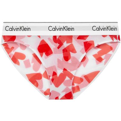 Современное привлекательное сердечко с принтом, милое дышащее бикини, нижнее белье, женское нижнее белье, многоцветное QF7017AD-BBG