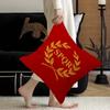 Roman SSPQRs logo Pillowcase toon Gift Cushion Cover Bedroom Home Sofa Chair Seat Decor pillow case