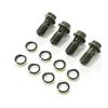 Universal Motorcycle Parts Motor Oil Cooler Adapter Fittings Screw Brake M8/M10 Screws With Gasket Oil Cooler Line Bolts Screws