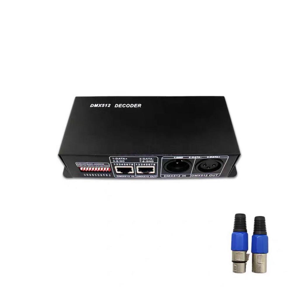 DMX512 RGB/RGBW Декодер, 3x8A/4x8A