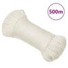 153039 vidaXL Work Rope White 3 Mm 500 M Polypropylene