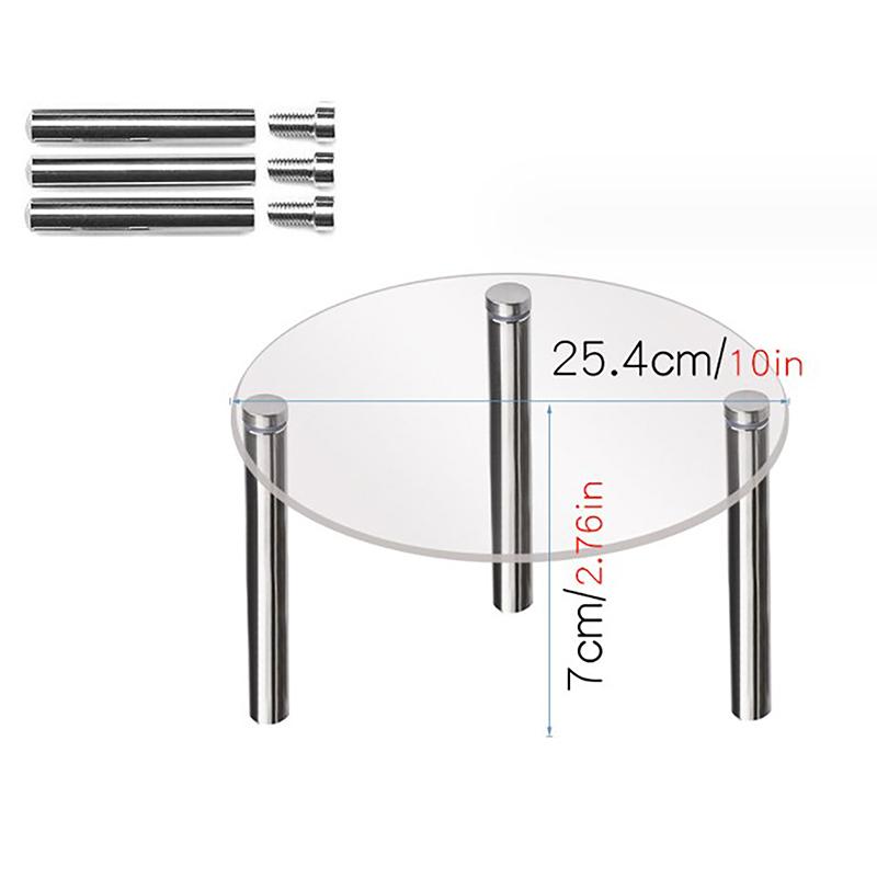 Подставка для кексов Home House Прозрачная подставка для кексов для демонстрации тортов, украшений, косметики, духов, поделок, акриловая стойка для демонстрации