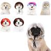 Elastic Band Design Pet Wig Pet Cross-Dressing Hair  Pet Cosplay Props Photography Prank Gifts