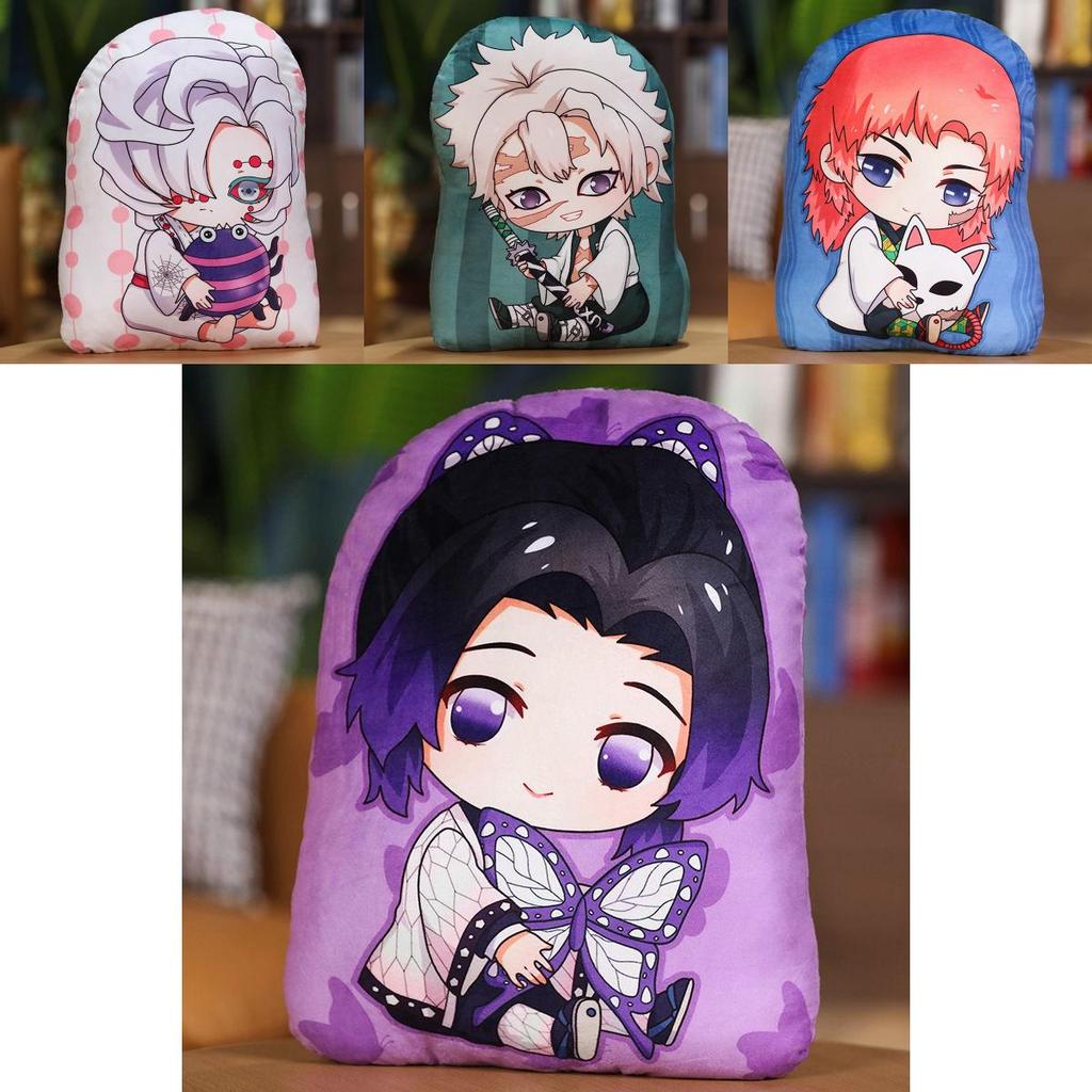 Аниме Клинок, рассекающий демонов Kimetsu No Yaiba Плюшевая подушка-подвеска Мягкая игрушка Идеально для коллекции и украшения
