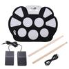 Roll Up Drum Kit 9 Pads Portable Electronic Drumsets Drums Practice Pad for Beginner Kids