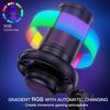 RGB Проводной микрофон-конденсатор для игр, пения, прямых трансляций и записи со звуковой картой (ME6S)