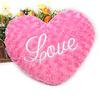 Мягкая плюшевая подушка в форме сердца, романтическая подушка для сна в форме сердца, мягкая набивная