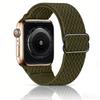 Эластичный нейлоновый ремешок для Apple Watch Series 11 10 Ultra 3/2 SE 42мм 38мм 46мм 41мм 45мм 49мм Регулируемый спортивный ремешок для женщин и мужчин