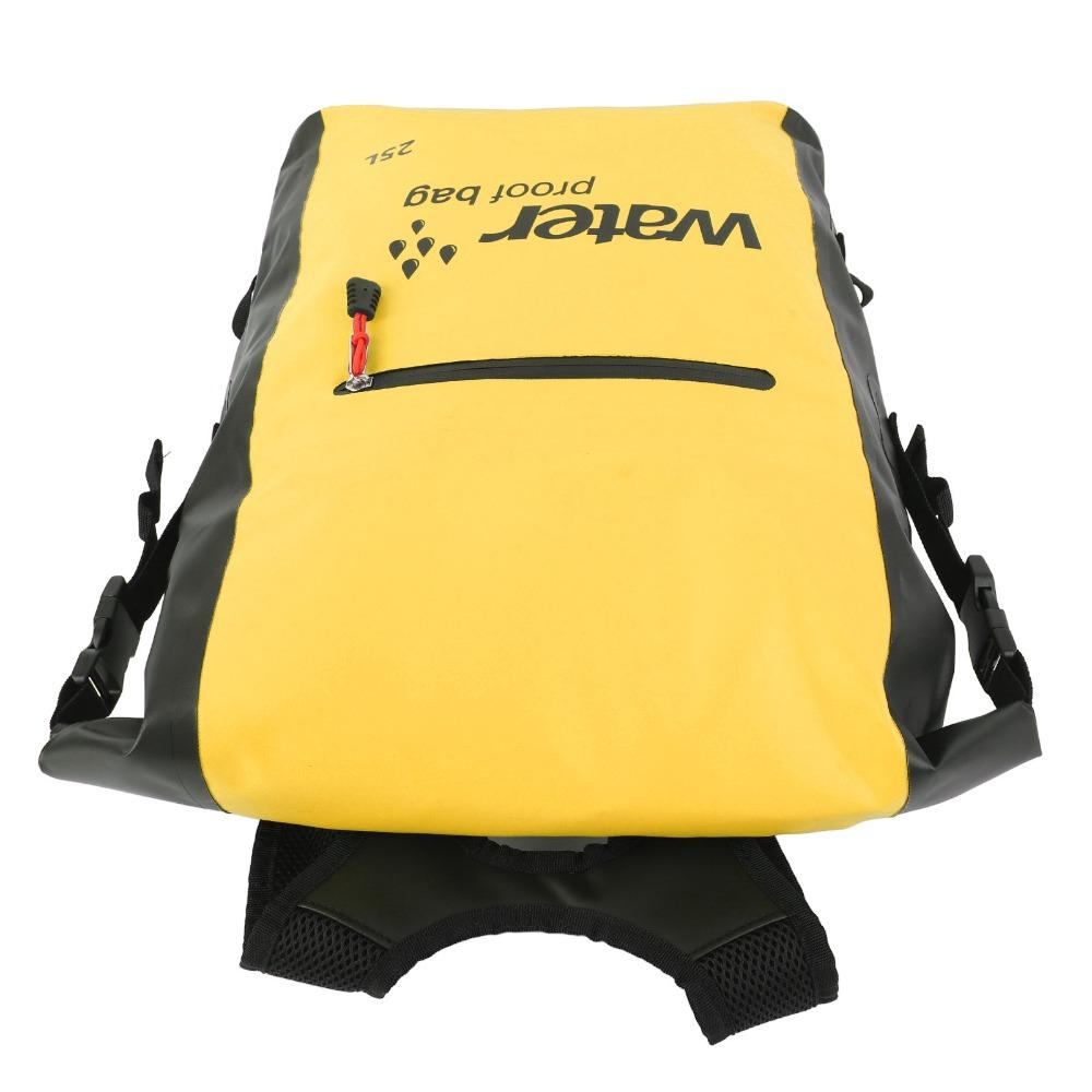 25L Waterproof Backpack PVC Hiking Backpack Durable Dry Bag Backpack Camping & Trekking