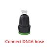 Garden Irrigation System 1/2" to 3/4" Female European Standard Thread Locked Connector DN16 Pipe 8/11mm 4/7mm Hose Splitters