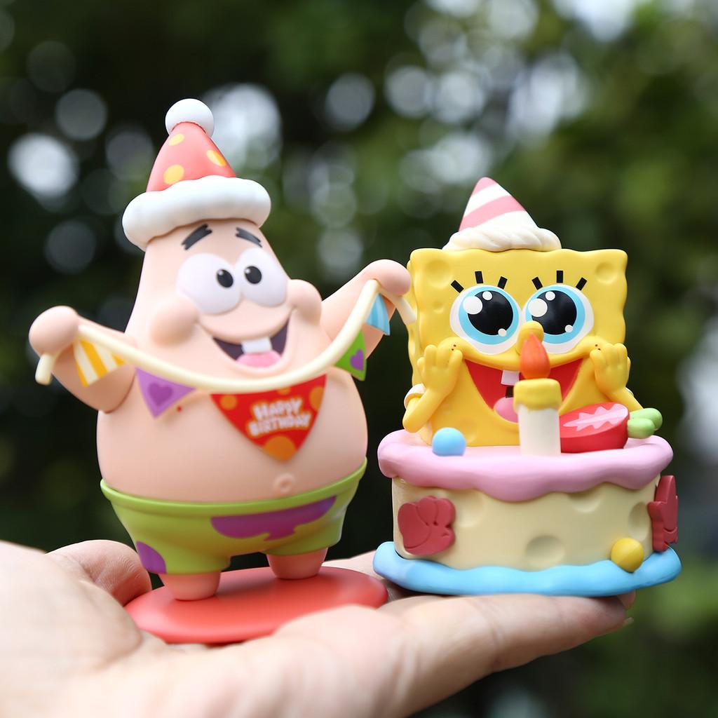 Spongebob Squarepants Pvc Toy Model For Kids Gift And Creative Play